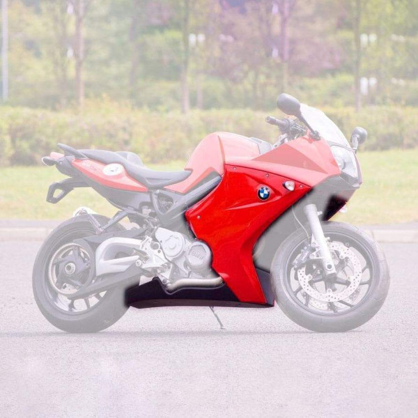 Pyramid Plastics Pyramid fairing lowers | gloss red | bmw f 800 s 2005>2012